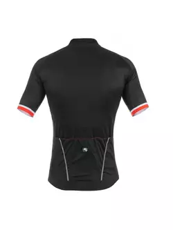 Tricou negru pentru ciclism GIORDANA SILVERLINE