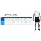 Tricou pentru ciclism bărbați ROGELLI UMBRIA 2.0 negru fluoro