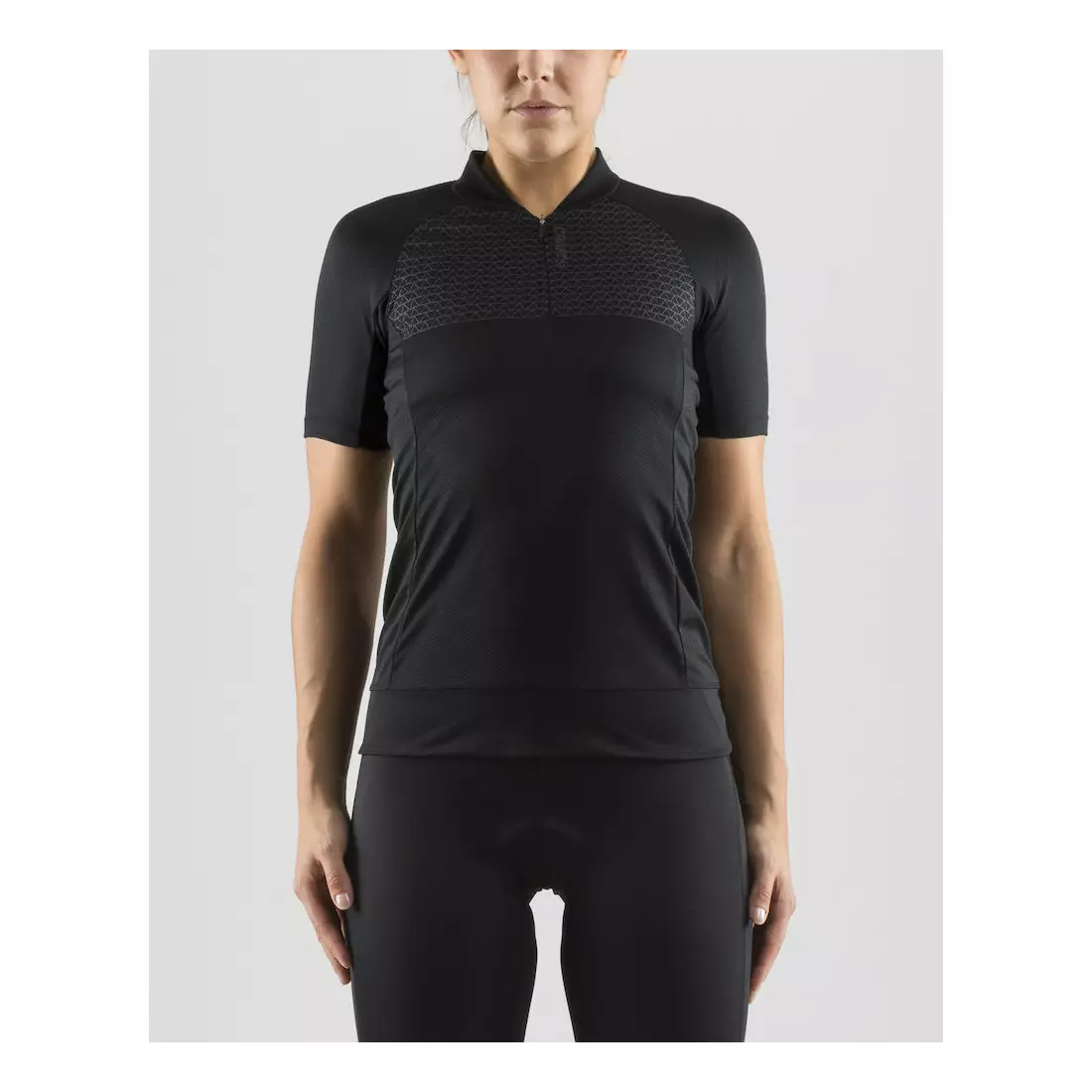Tricou pentru ciclism pentru femei CRAFT RISE, negru, 1906075-999000