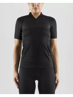 Tricou pentru ciclism pentru femei CRAFT RISE, negru, 1906075-999000