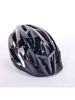ALPINA MTB17 cască de biciclist negru, alb și roșu