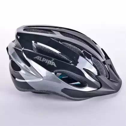 ALPINA MTB17 kask rowerowy czarno-szary