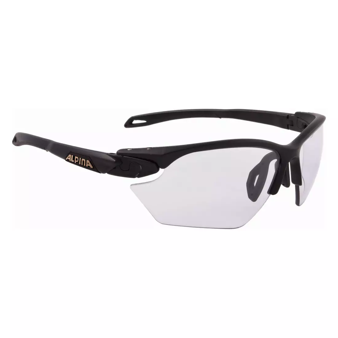 ALPINA TWIST FIVE HR S VL+ ochelari de ciclism / sport, culoare BLACK MATT sticlă BLACK S1-S3 A8597131