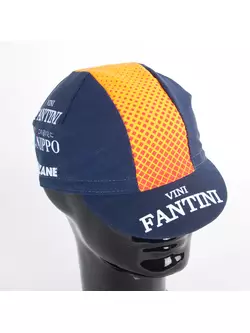 Apis Profi capac de ciclism VINI FANTINI Nippo Faizane albastru marin și portocaliu