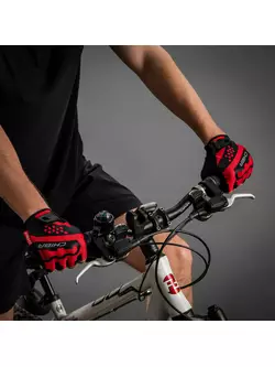 CHIBA PROFESSIONAL II mănuși de ciclism, roșu negru 3040719