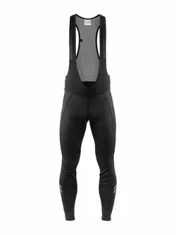 CRAFT BIKE IDEAL Wind pantaloni de ciclism de iarnă pentru bărbați, negri 1906563-999000