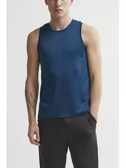 CRAFT EAZE cămașă de alergare / sport pentru bărbați fără mâneci, albastră 1907051-138373