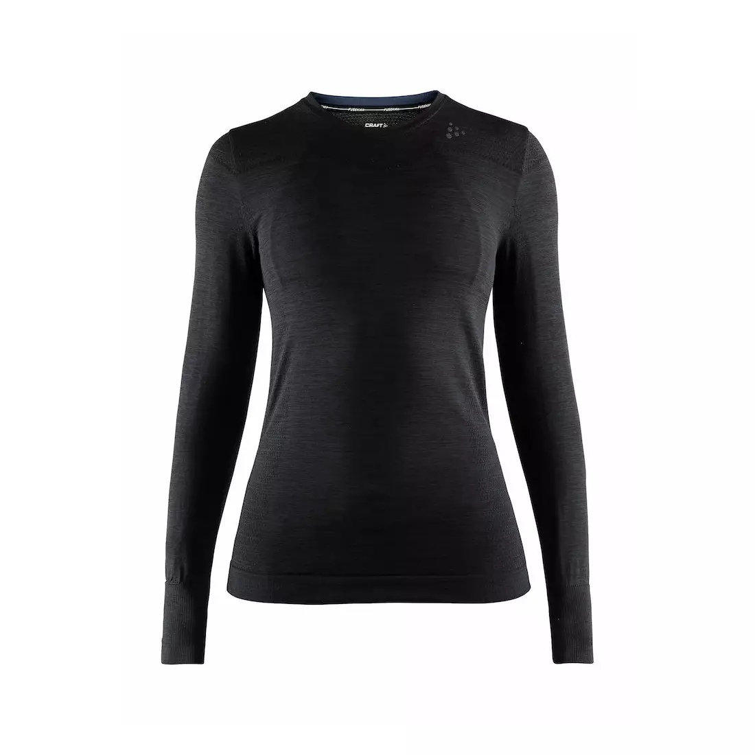 CRAFT FUSEKNIT COMFORT RN 1906592-B99000 tricou cu mânecă lungă pentru femei, negru