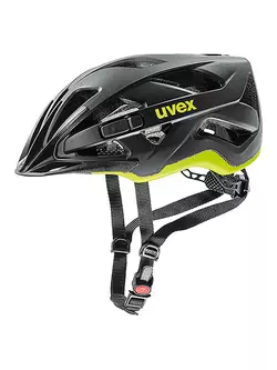 Cască de bicicletă UVEX Active CC Black și Fluor