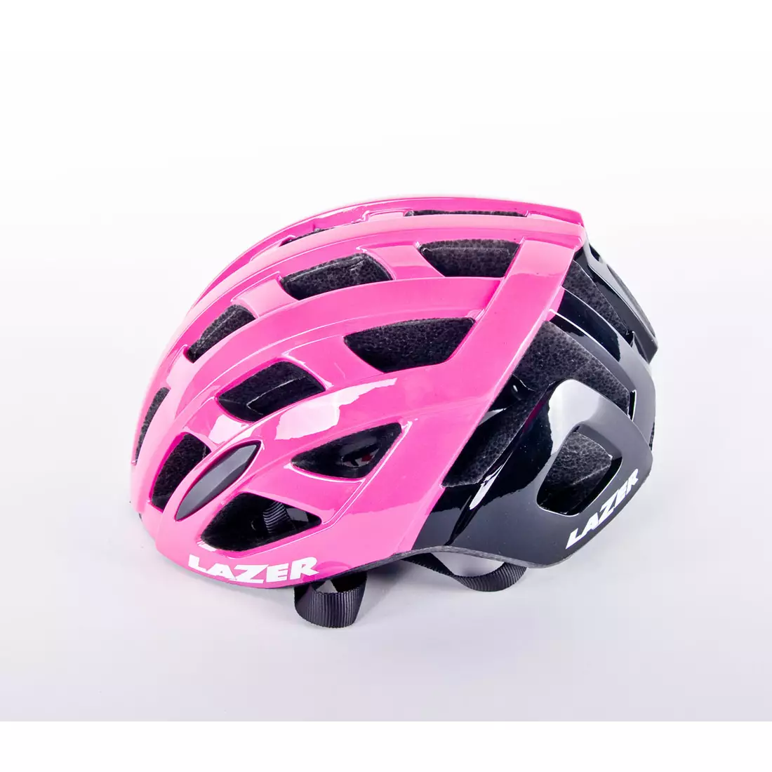 Casca de bicicleta de drum LAZER TONIC TS+, roz lucios