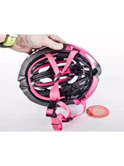 Casca pentru bicicleta de drum LAZER BLADE+ Rollsys&amp;#x00AE; negru-roz mat