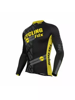 FDX 1050 tricou pentru bărbați, negru și galben