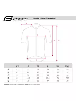 FORCE FAME tricou ultra-ușor de ciclism pentru bărbați 900125