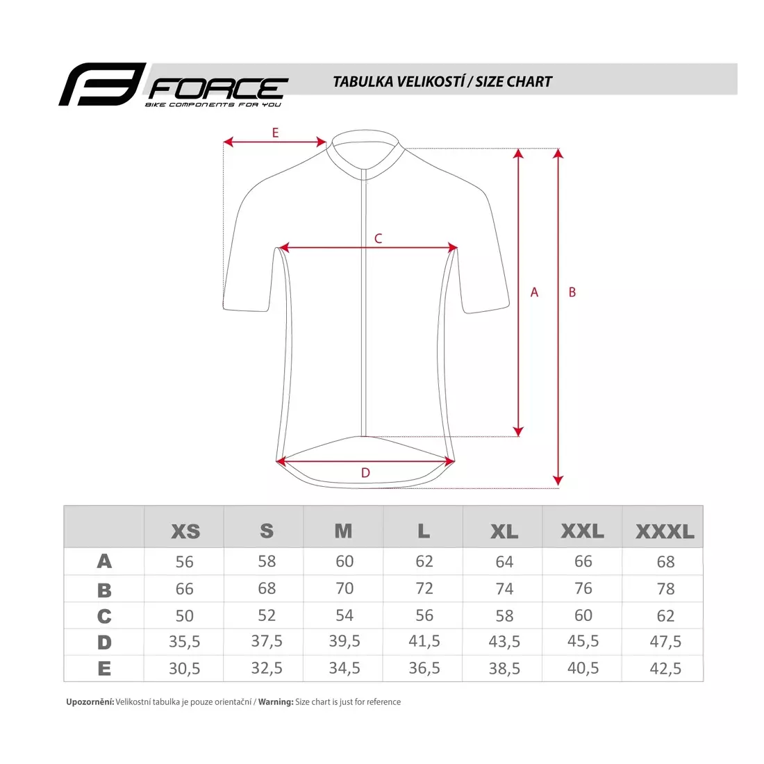 FORCE TEAM tricou de ciclism pentru bărbați, alb-negru 900856