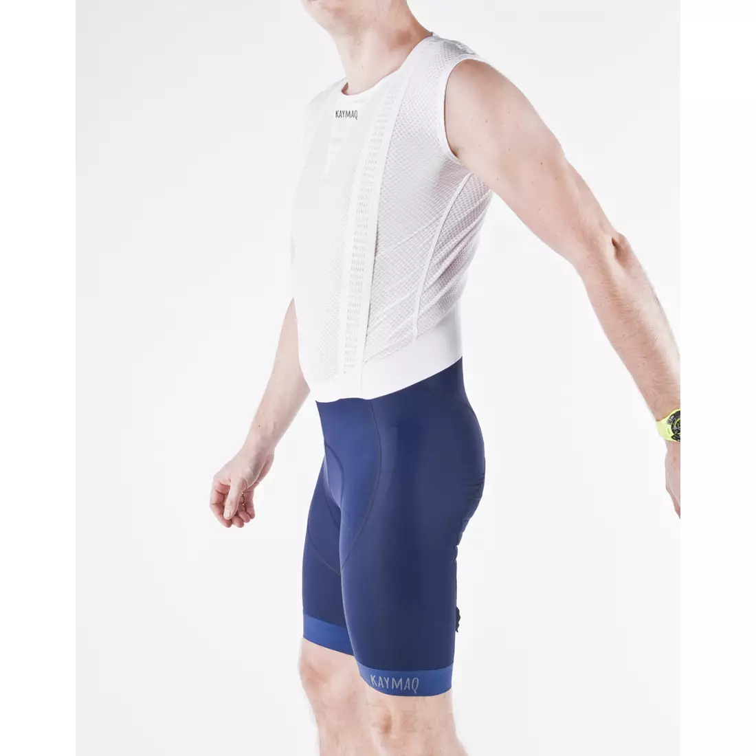 KAYMAQ PRO 30001 - pantaloni scurți pentru bărbați, HP Carbon, culoare: bleumarin