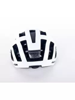 LAZER Compact cască de bicicletă alb lucios