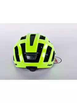 LAZER Compact cască de bicicletă fluor galben lucios