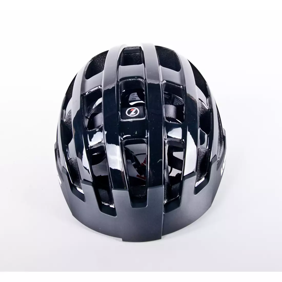 LAZER Compact cască de bicicletă negru lucios