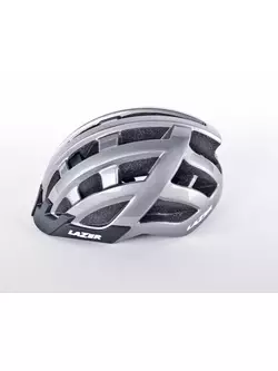 LAZER Compact cască de bicicletă titanium gloss
