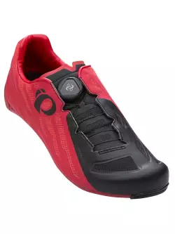 PEARL IZUMI Race Road V5 15101801 - pantofi de ciclism rutier pentru bărbați, Rogue Red/Negru