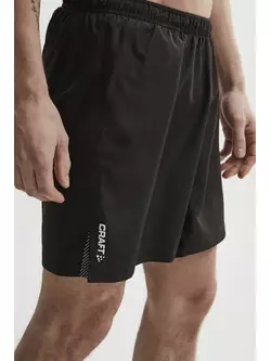Pantaloni scurți de antrenament pentru bărbați CRAFT EAZE WOVEN pentru alergare 1907052-999000