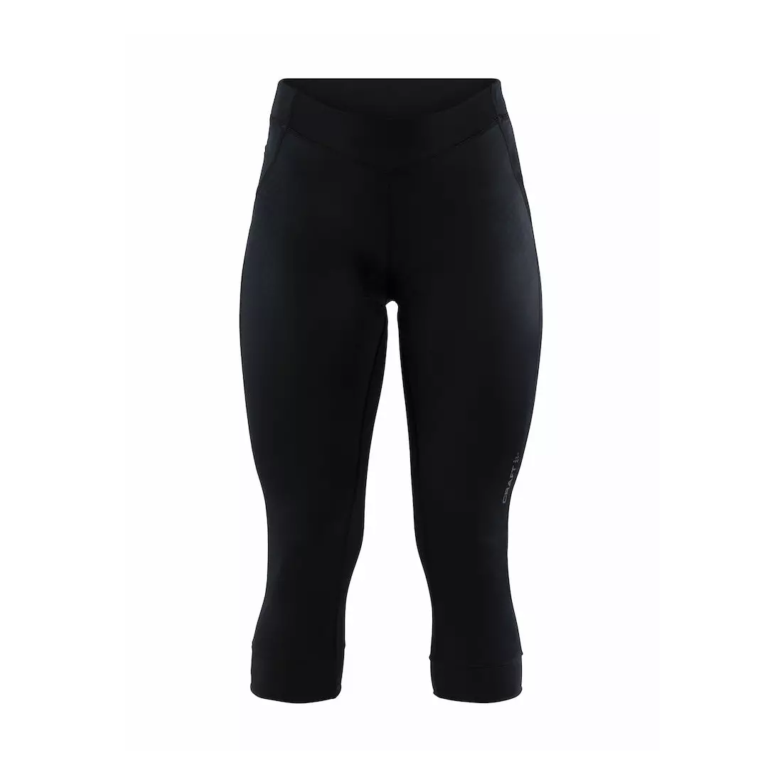 Pantaloni scurți de ciclism 3/4 pentru femei CRAFT RISE, negri 1906077-999999