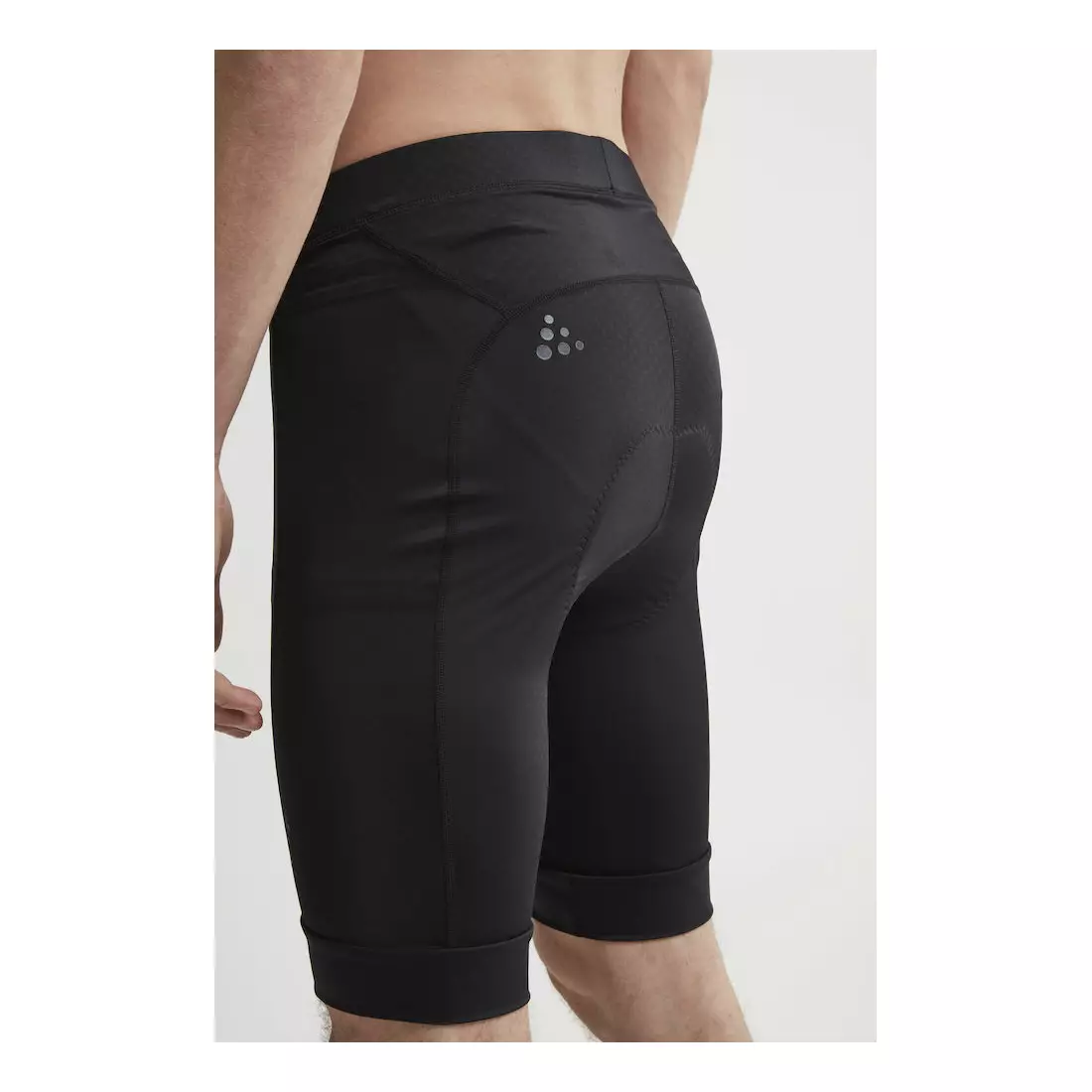 Pantaloni scurți de ciclism pentru bărbați CRAFT RISE, negri 1906100-999999