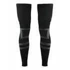 Picioare țesute CRAFT pentru ciclism/alergare 3D Leg Warmer 2.0 1904944-9999