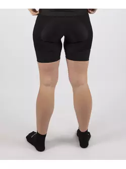 ROGELLI ESSENTIAL pantaloni scurți de ciclism pentru femei, fără bretele, negru 010.255