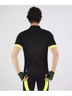 ROGELLI PERUGIA 2.0 tricou de bărbați pentru ciclism galben fluor negru