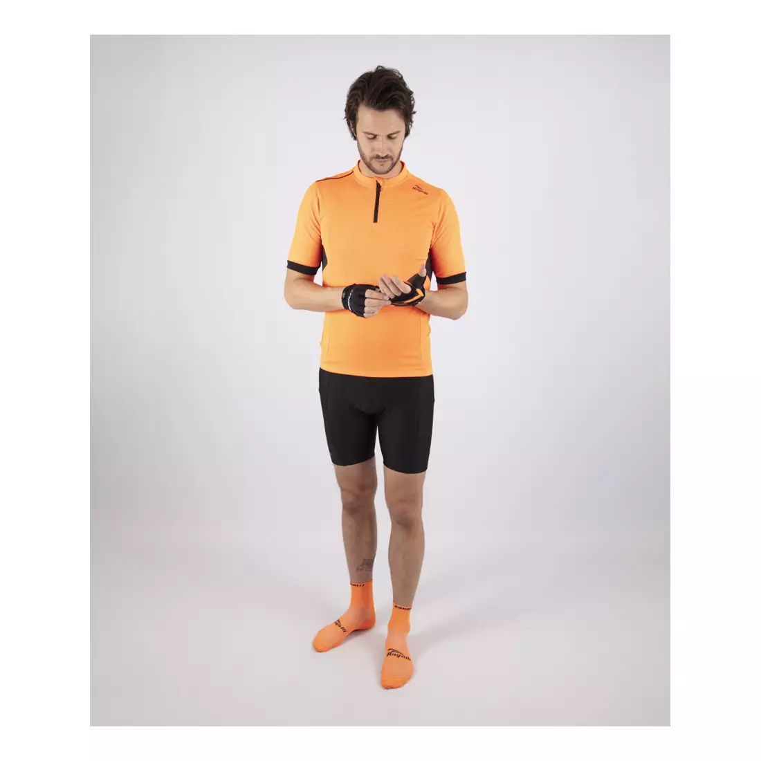 ROGELLI PERUGIA 2.0 tricou de ciclism pentru bărbați, portocaliu