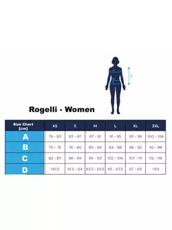 ROGELLI RUN JOY pantaloni scurți de alergare 3/4 pentru femei 840.842