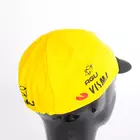 Șapcă de ciclism Apis Profi Simpel.nl Jumbo Visma galben, vârf negru