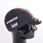 Șapcă de ciclism Apis TREK Segafredo Zanetti, dungi negre, albe și roșii