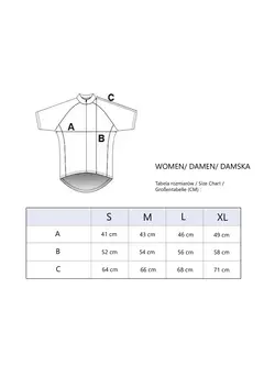 Tricou de ciclism pentru femei MikeSPORT DESIGN BOMBAY