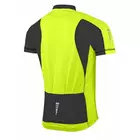 Tricou pentru ciclism FORCE T10 pentru bărbați, negru fluor 9001035