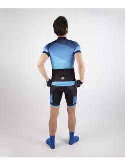 Tricou pentru ciclism ROGELLI ISPIRATO 2.0 albastru