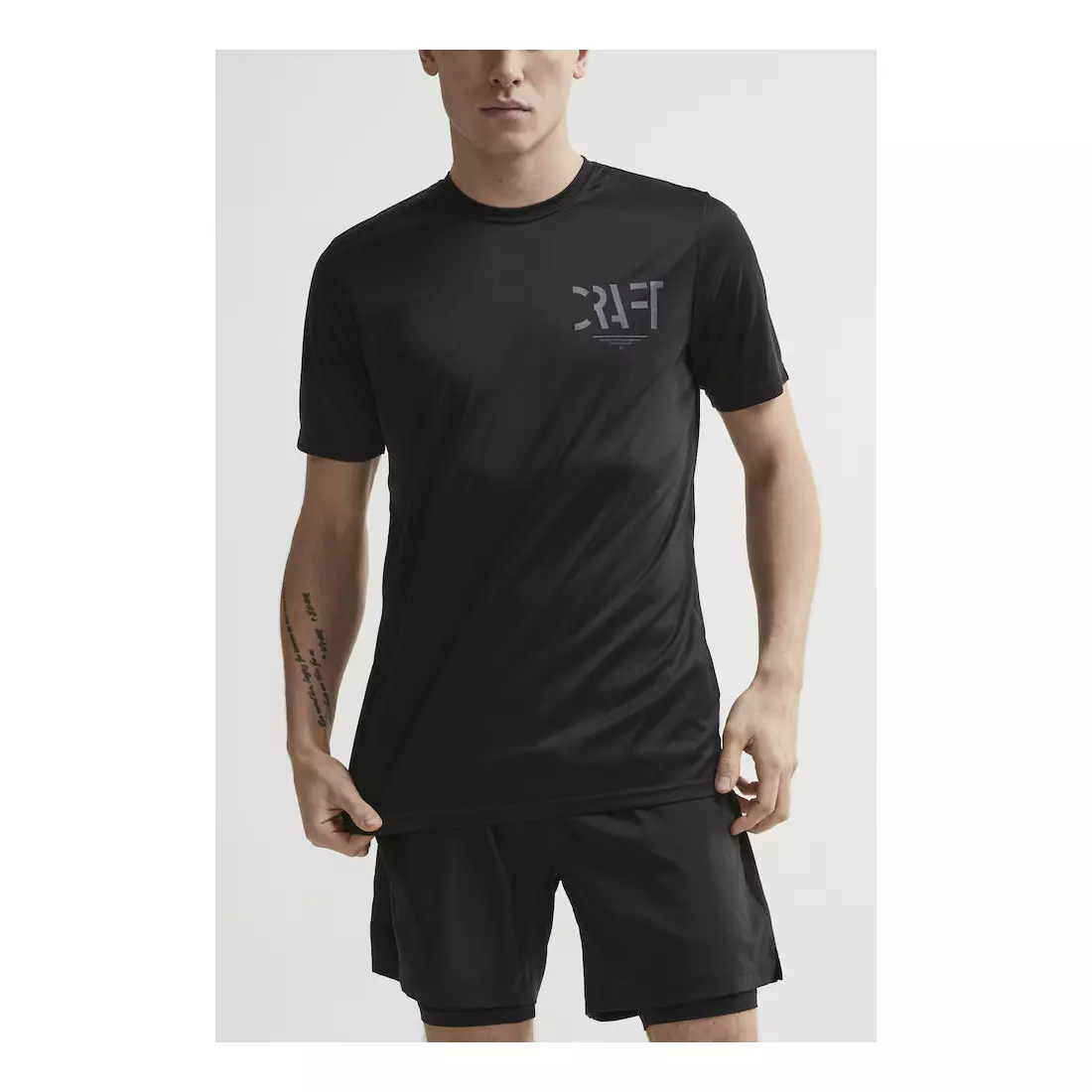 Tricou sport pentru bărbați CRAFT EAZE, negru, 1906034