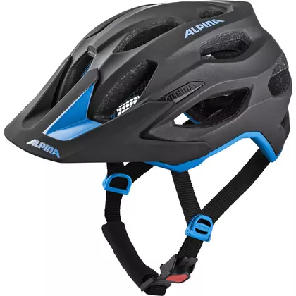 ALPINA CARAPAX 2.0 cască de biciclist negru și albastru 