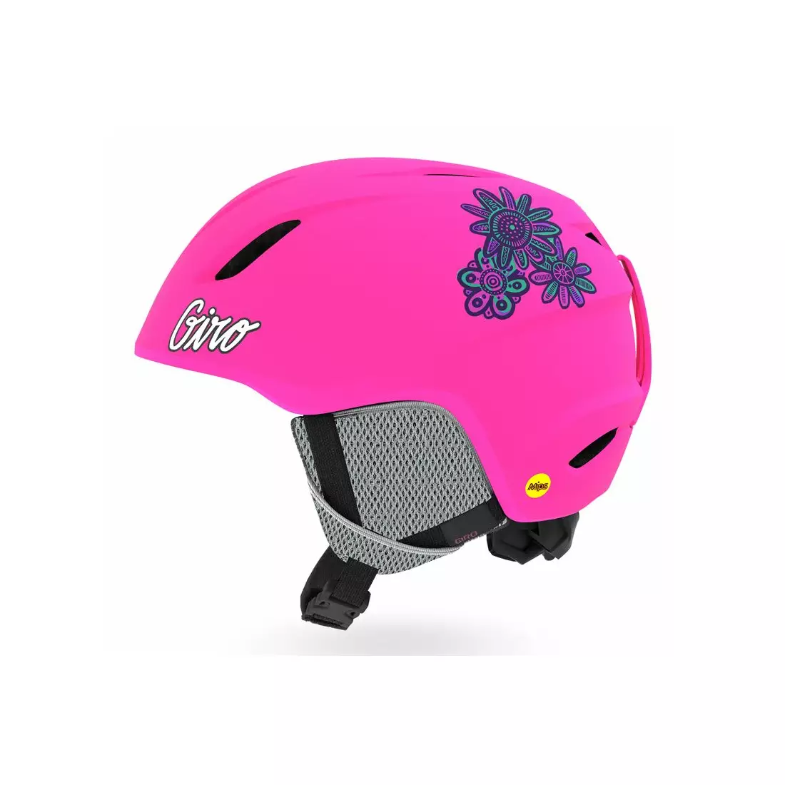 Cască de schi / snowboard de iarnă GIRO LAUNCH matte bright pink