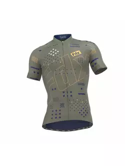 FDX 1860 tricou de ciclism pentru bărbați, gri