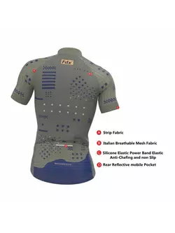 FDX 1860 tricou de ciclism pentru bărbați, gri