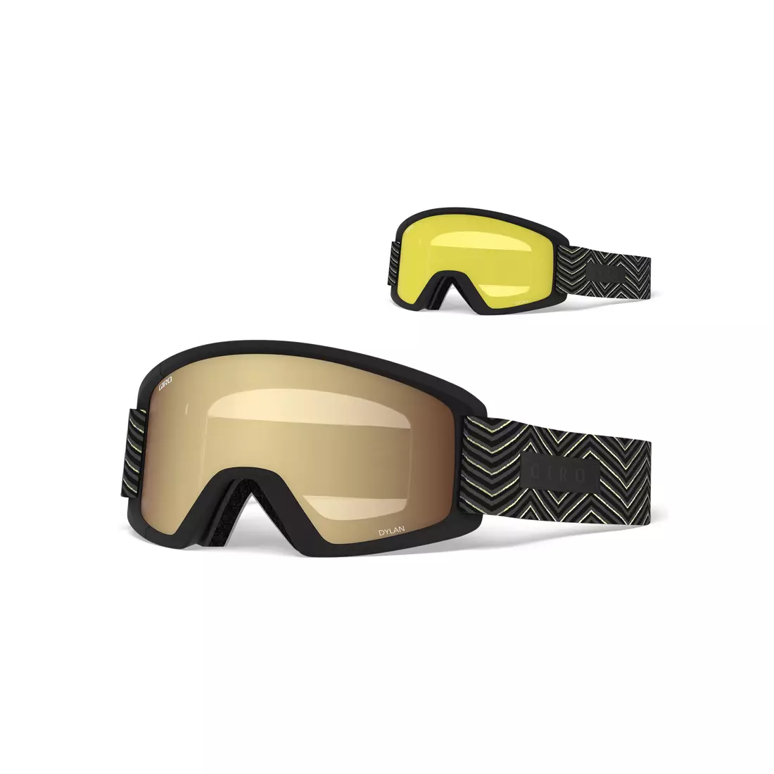 GIRO DYLAN BLACK ZAG GR-7105440 ochelari de schi/snowboard