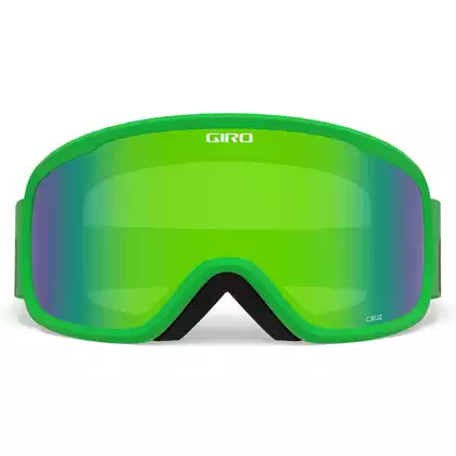 Ochelari de schi / snowboard GIRO CRUZ BRIGHT GREEN WORDMARK - GR-7083043