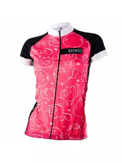 KAYMAQ CAT SCRATCH tricou de ciclism feminin