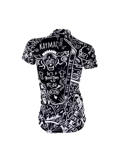 KAYMAQ OLDSCHOOL TATTOO tricou de ciclism feminin