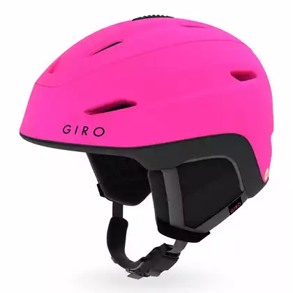 Cască de schi / snowboard pentru femei GIRO STRATA MIPS matte bright pink black 