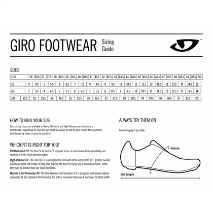 Pantofi de ciclism pentru bărbați GIRO RIDDANCE dark red dark shadow 