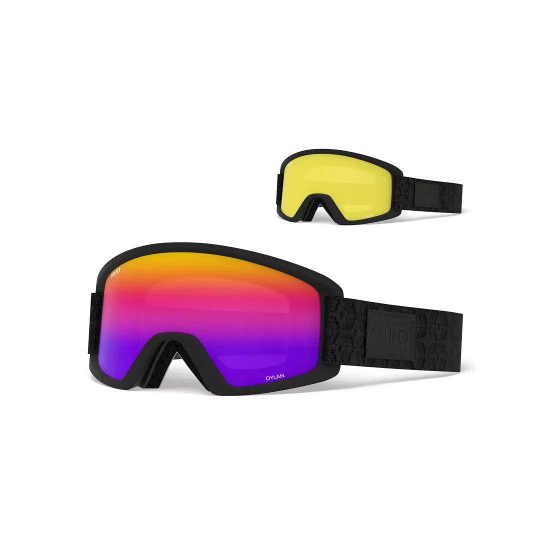 Ochelari de schi / snowboard GIRO DYLAN BLACK QUILTED GR-7083561