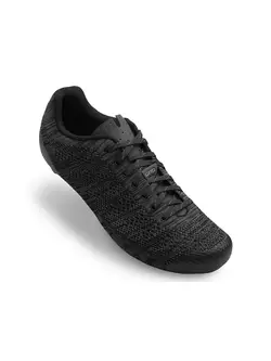 Pantofi de ciclism de șosea pentru bărbați GIRO EMPIRE E70 KNIT black charcoal heather 
